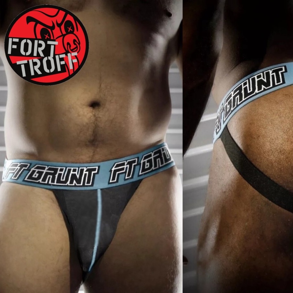 Fort Troff Grunt Mesh Jock Large 32-34" waist 90% nylon/10% spandex